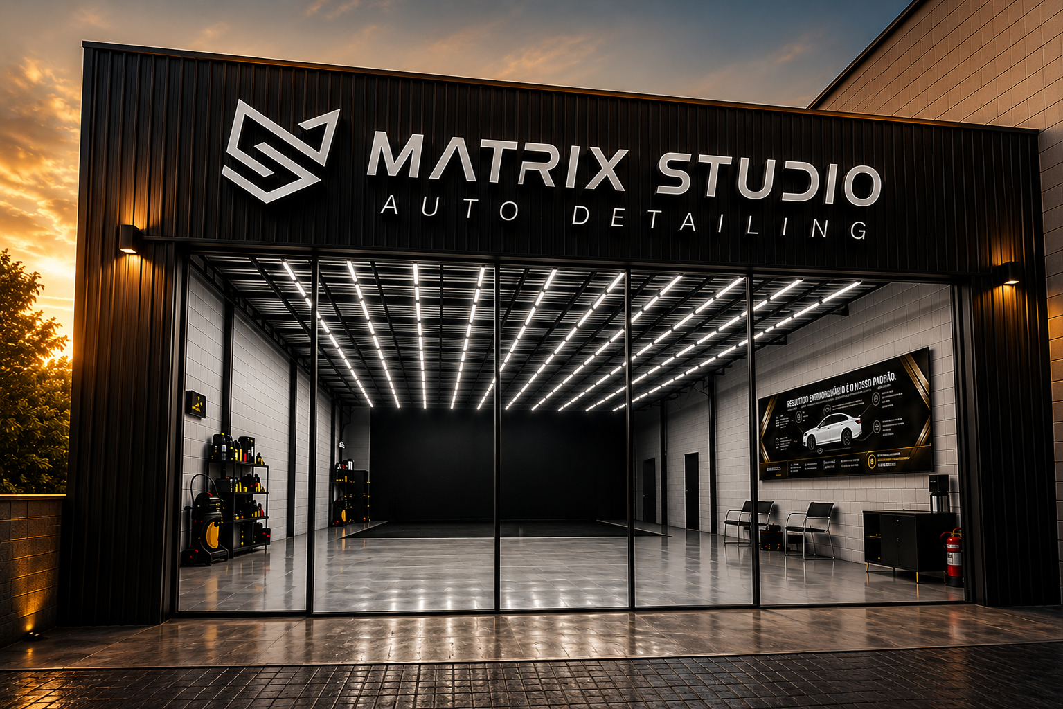 Fachada da Matrix Studio