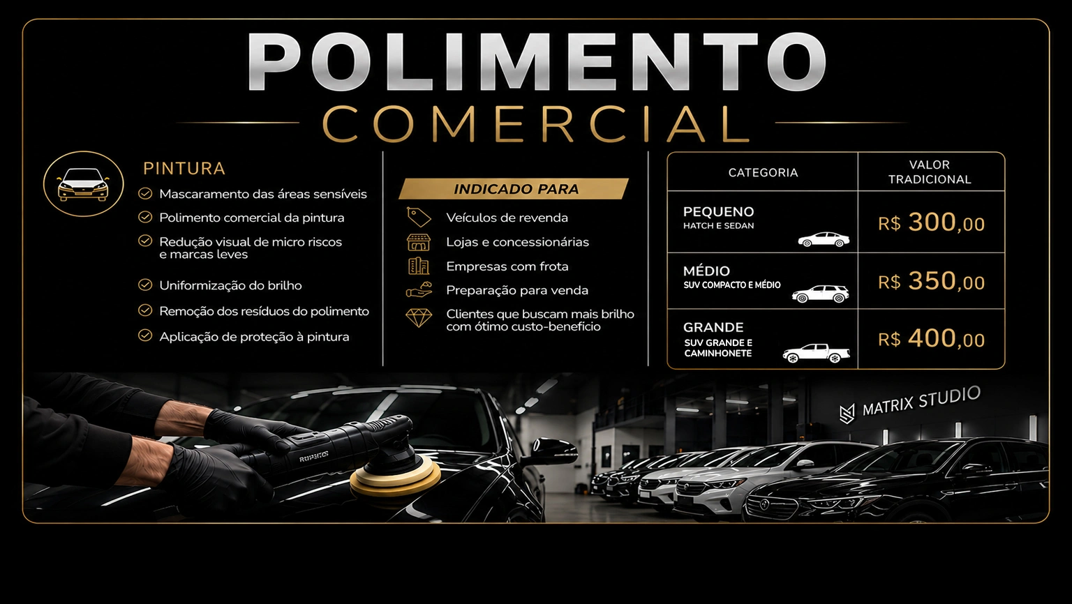 Polimento Comercial