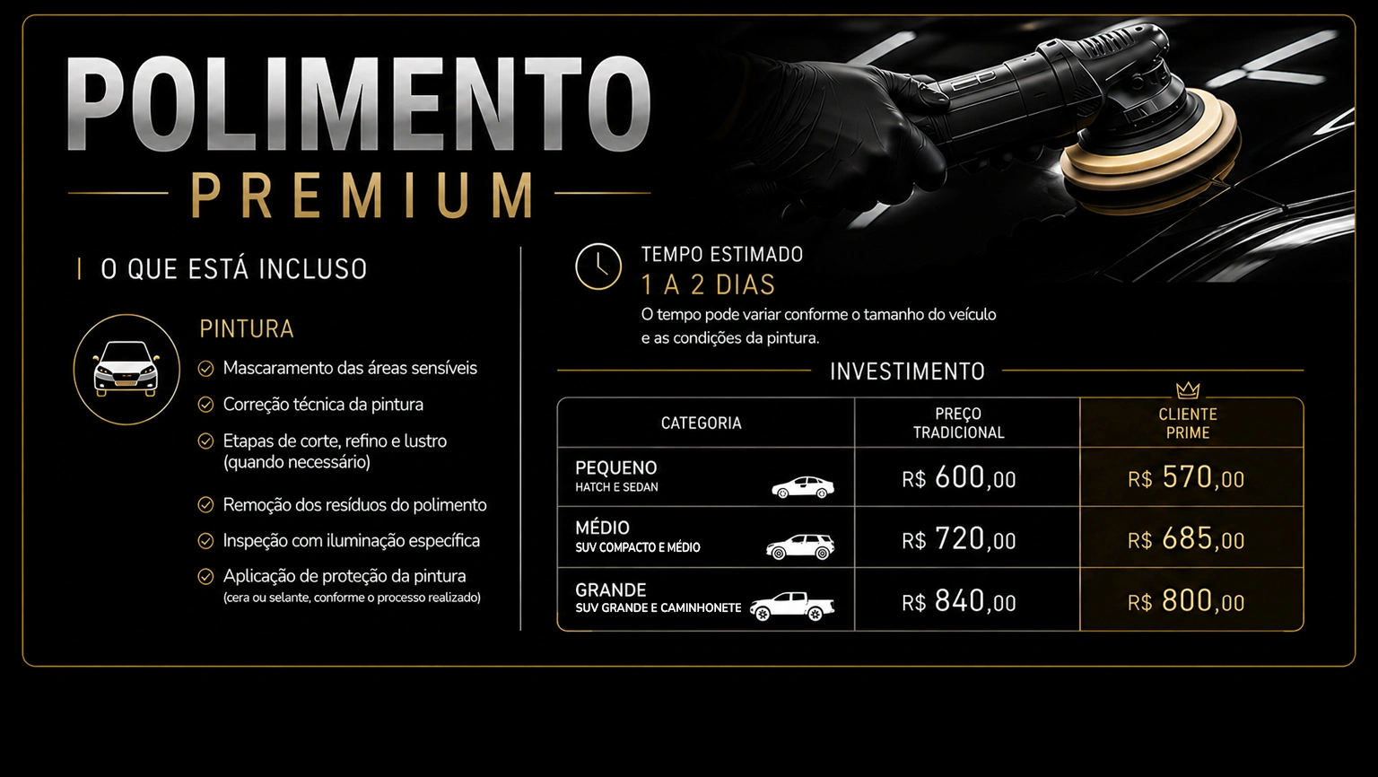 Polimento Premium