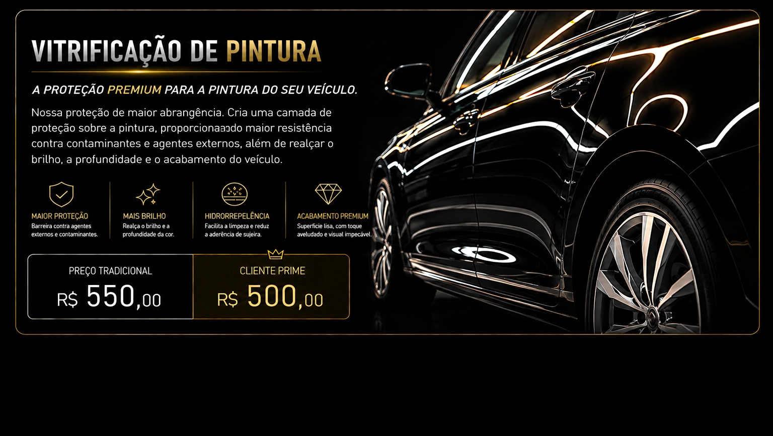 Vitrificação de Pintura